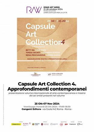Capsule art collection 4. approfondimenti contemporanei